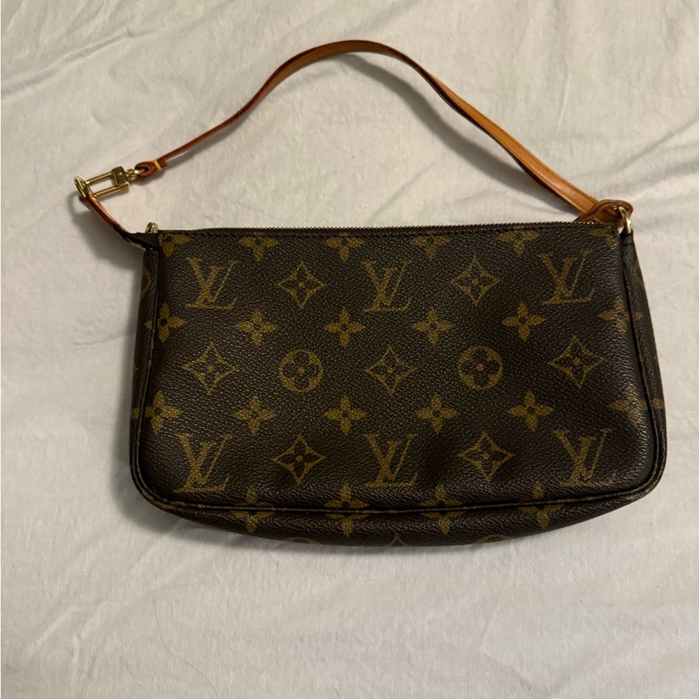 Louis Vuitton Monogram Pochette Accessoires – Authentic, Made in France